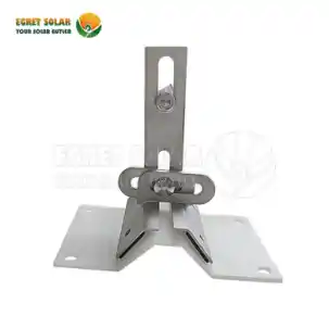 Morsetto trapezoidale regolabile per montaggio su pannello solare