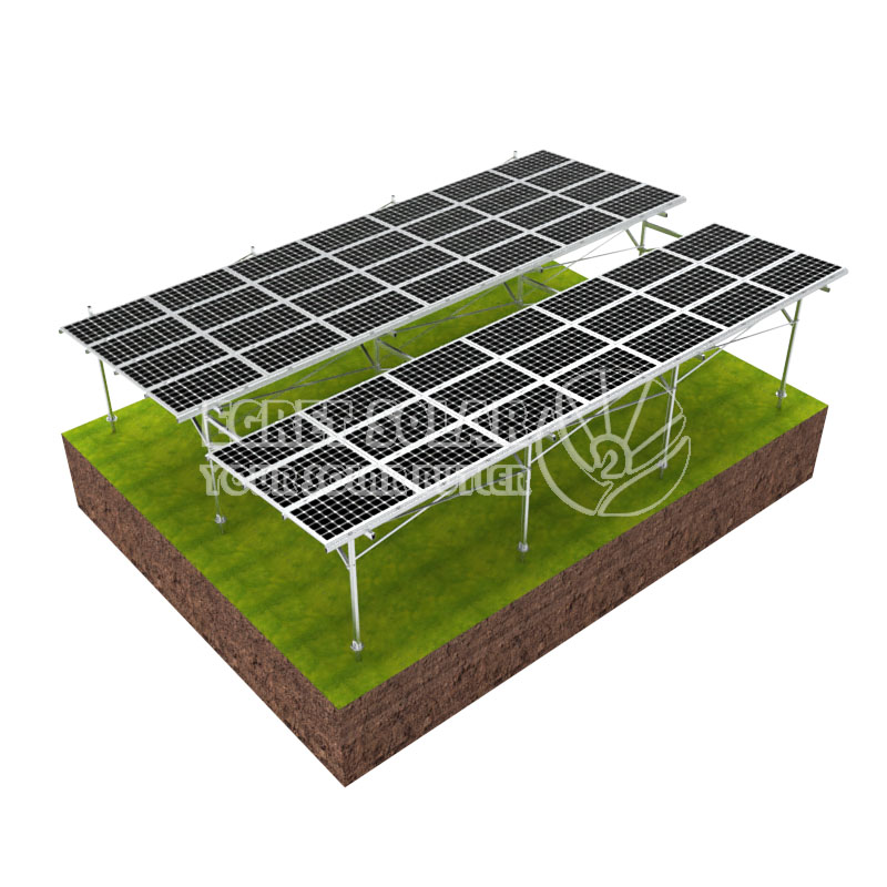 Montaggio per agricoltura solare in alluminio