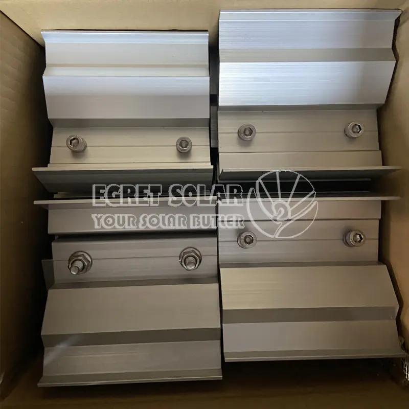 Solar Roof Mounting Clamp with Rail