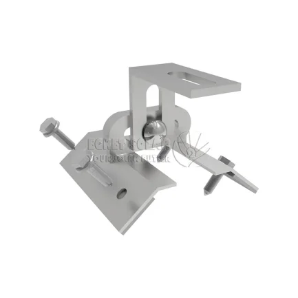 Trapezoidal Sheet Metal Standing Seam Clamp Trapezoidal Roof Mounting