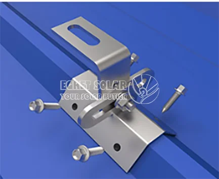 Trapezoidal Sheet Metal Standing Seam Clamp Trapezoidal Roof Mounting