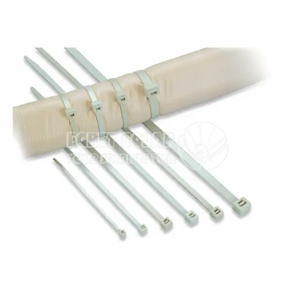 Ties per cavi solari in plastica in nylon