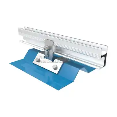 Morsetto per tetto per montaggio su pannelli solari