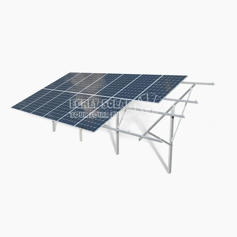 Sistema di montaggio solare in acciaio